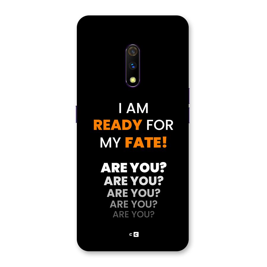 You Ready Back Case for Realme X