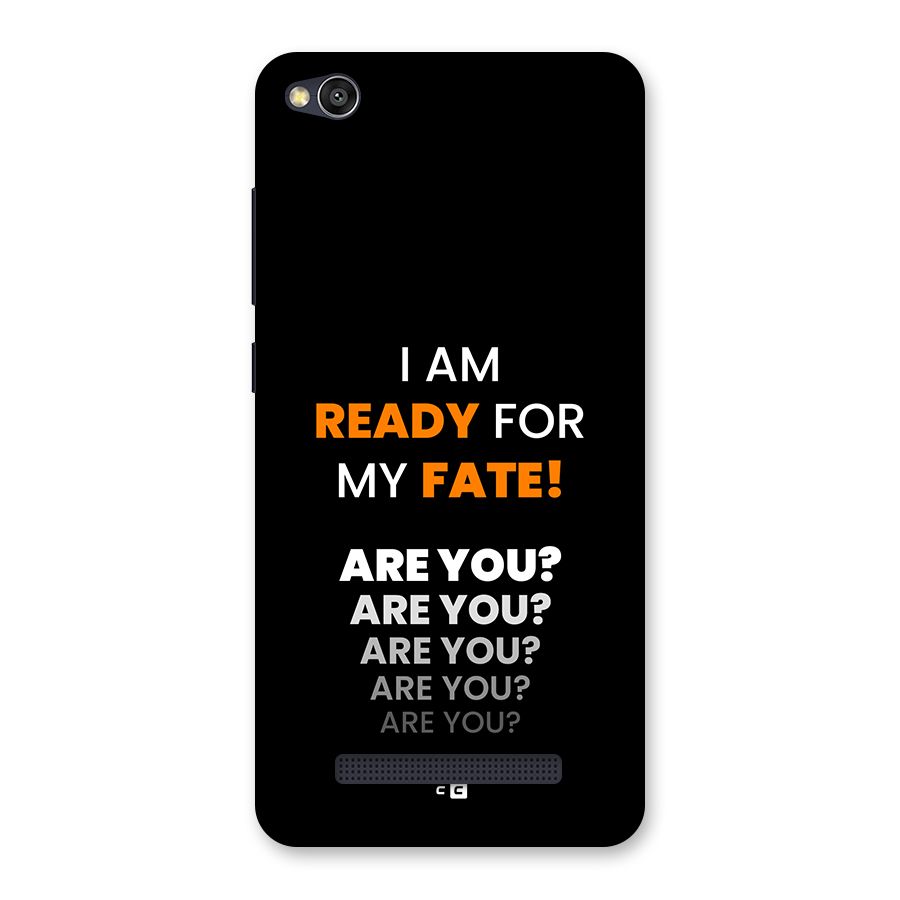 You Ready Back Case for Redmi 4A