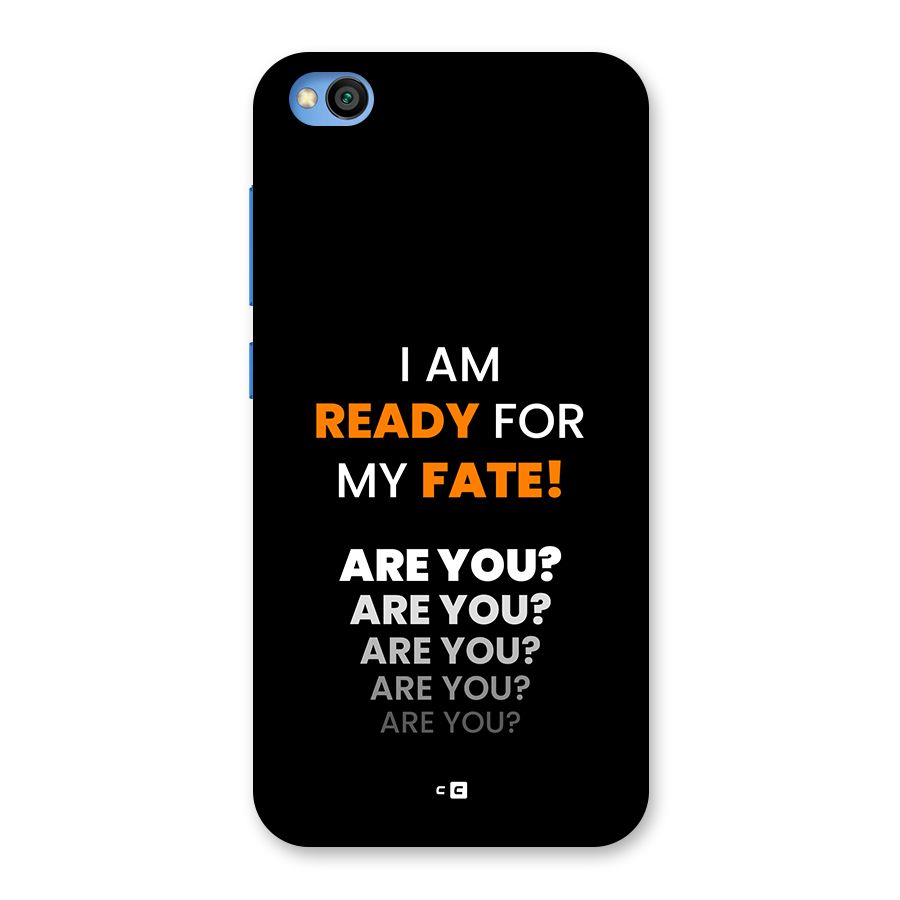 You Ready Back Case for Redmi Go