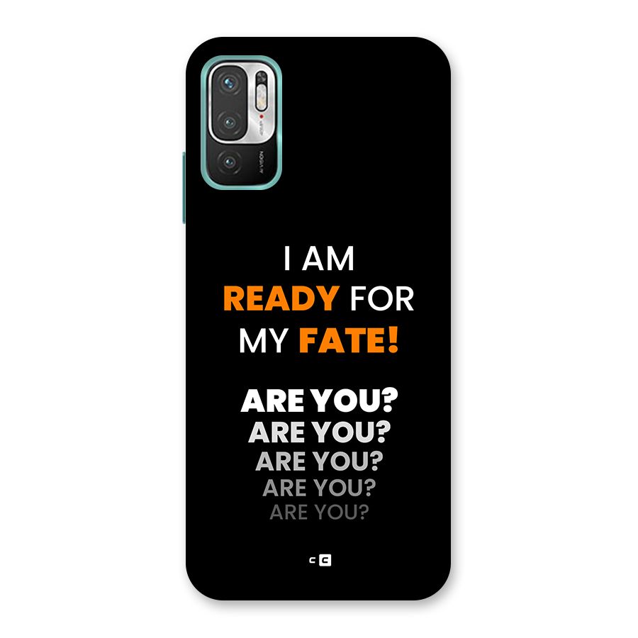 You Ready Back Case for Redmi Note 10T 5G