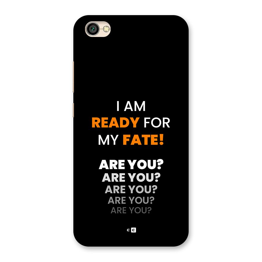 You Ready Back Case for Redmi Y1 Lite