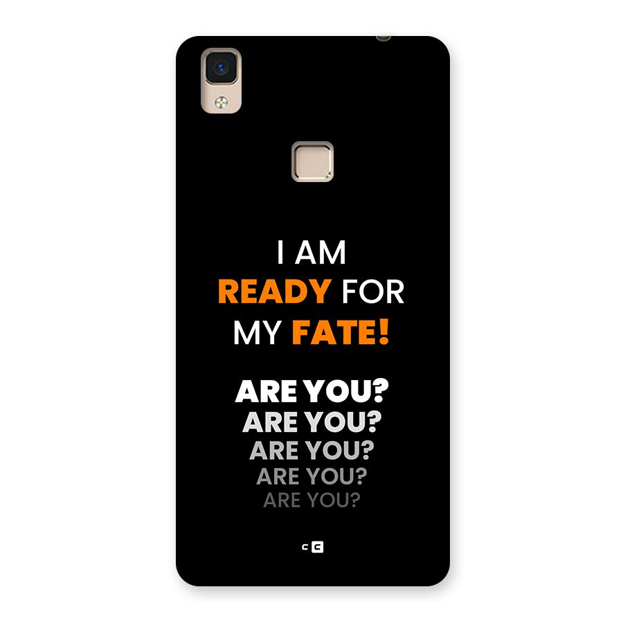 You Ready Back Case for V3 Max