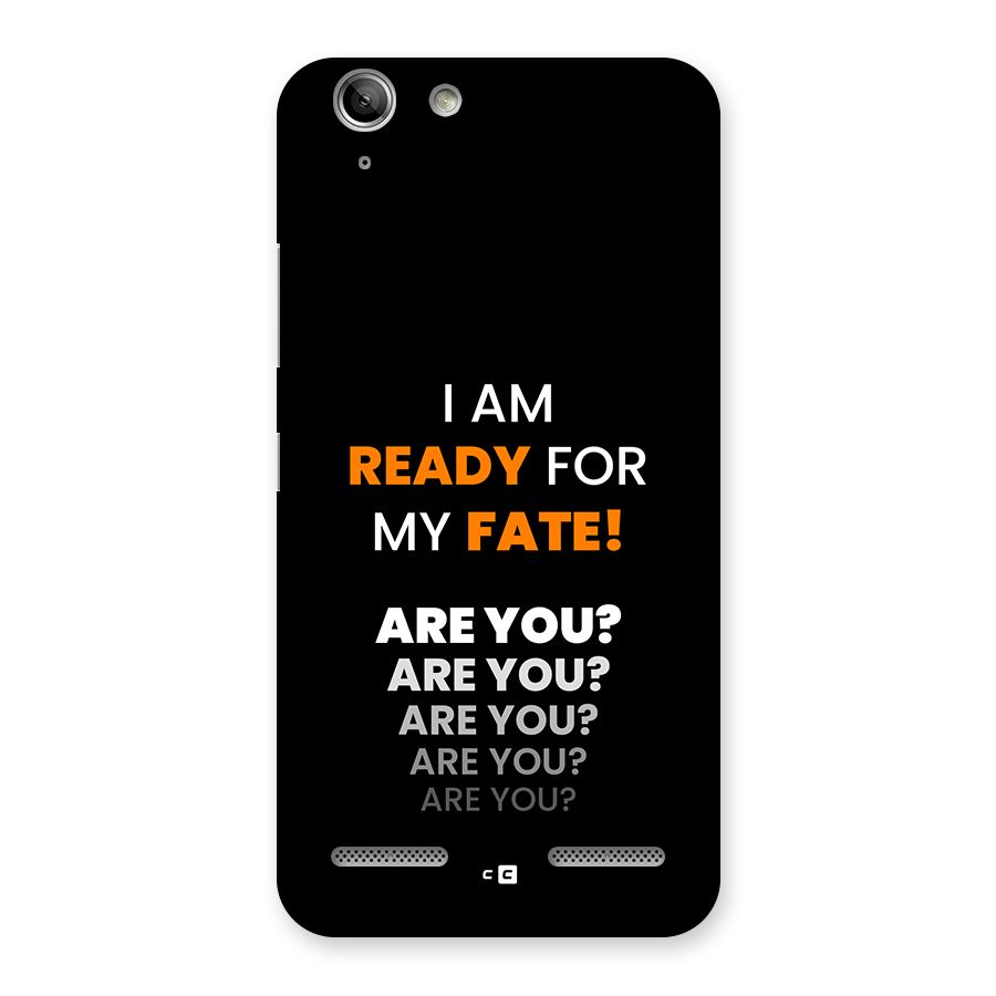 You Ready Back Case for Vibe K5 Plus