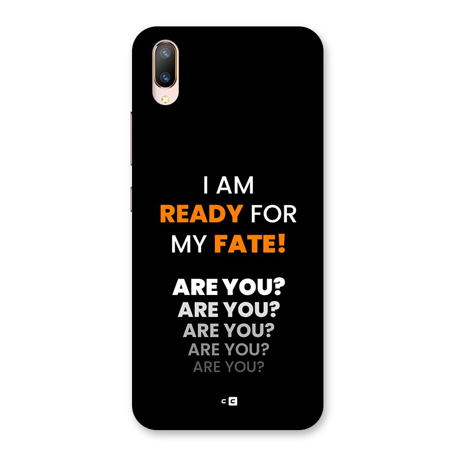 You Ready Back Case for Vivo V11 Pro