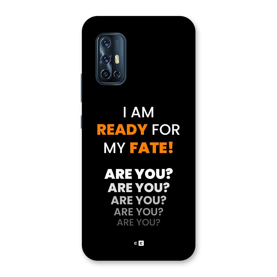 You Ready Back Case for Vivo V17