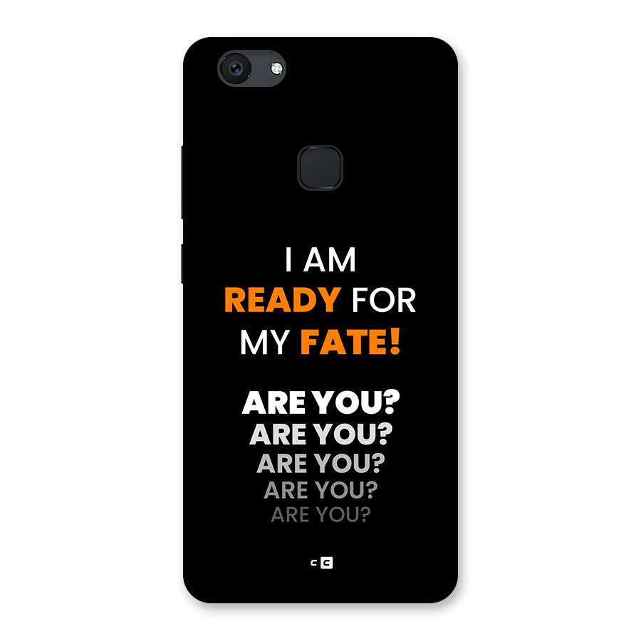 You Ready Back Case for Vivo V7 Plus
