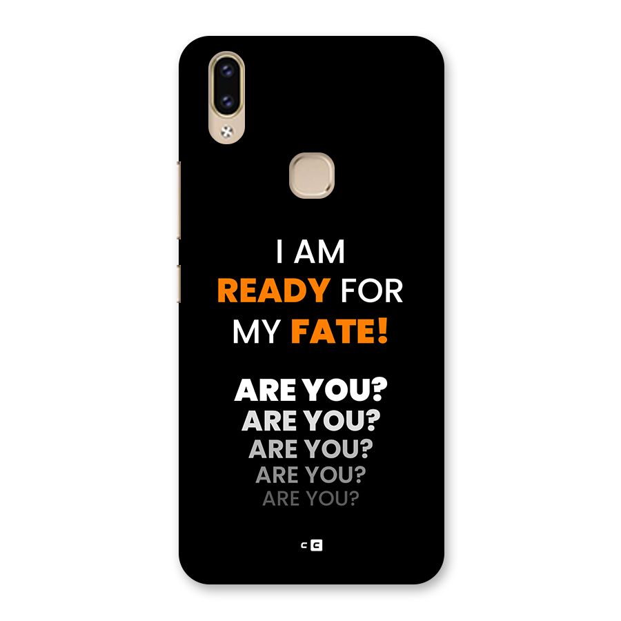 You Ready Back Case for Vivo V9 Youth