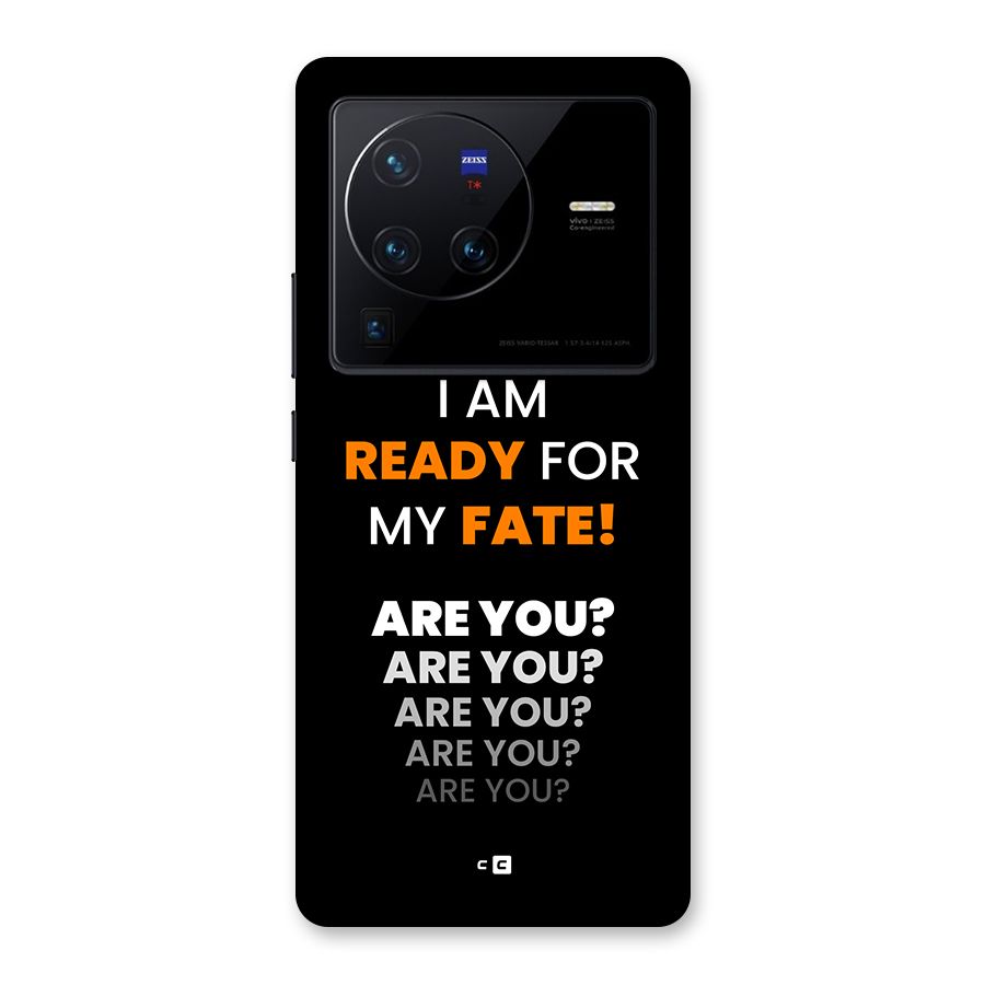 You Ready Back Case for Vivo X80 Pro
