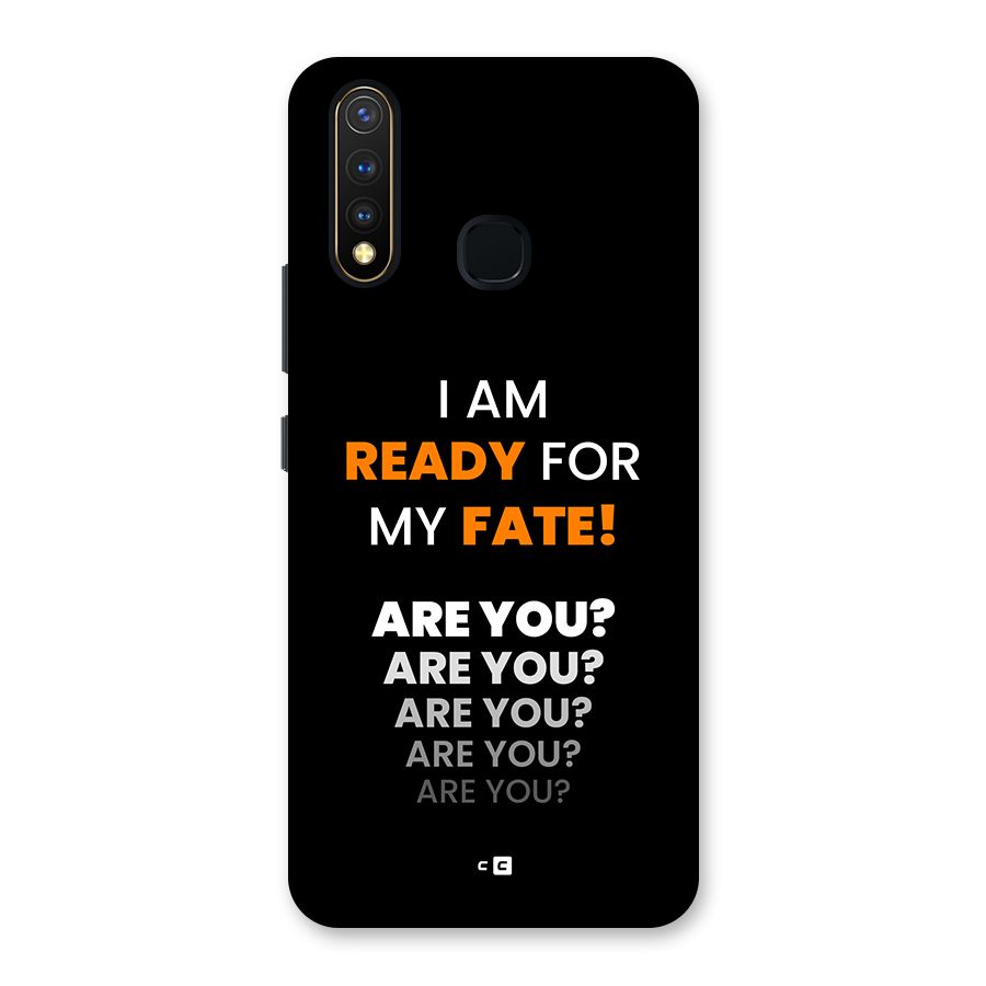 You Ready Back Case for Vivo Y19