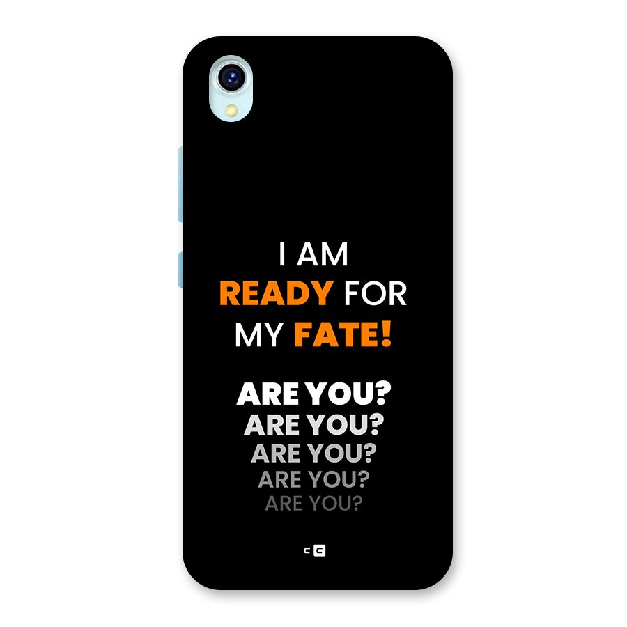 You Ready Back Case for Vivo Y1s