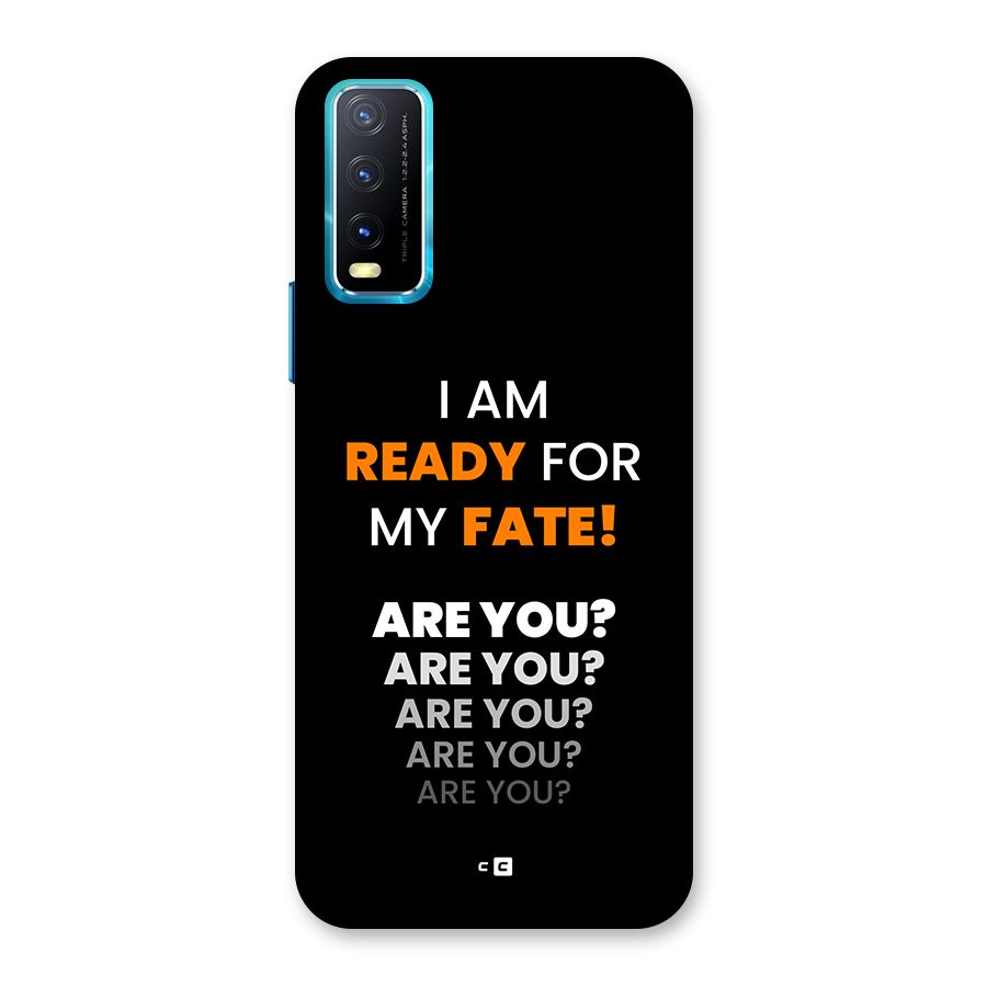 You Ready Back Case for Vivo Y20A