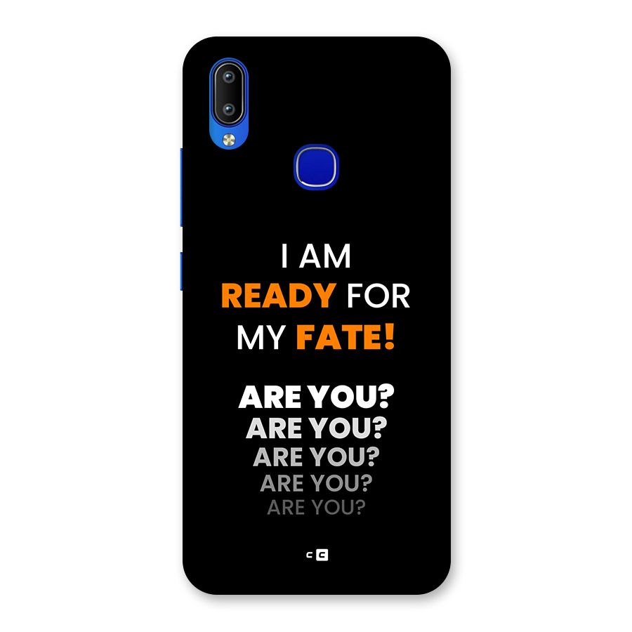 You Ready Back Case for Vivo Y91