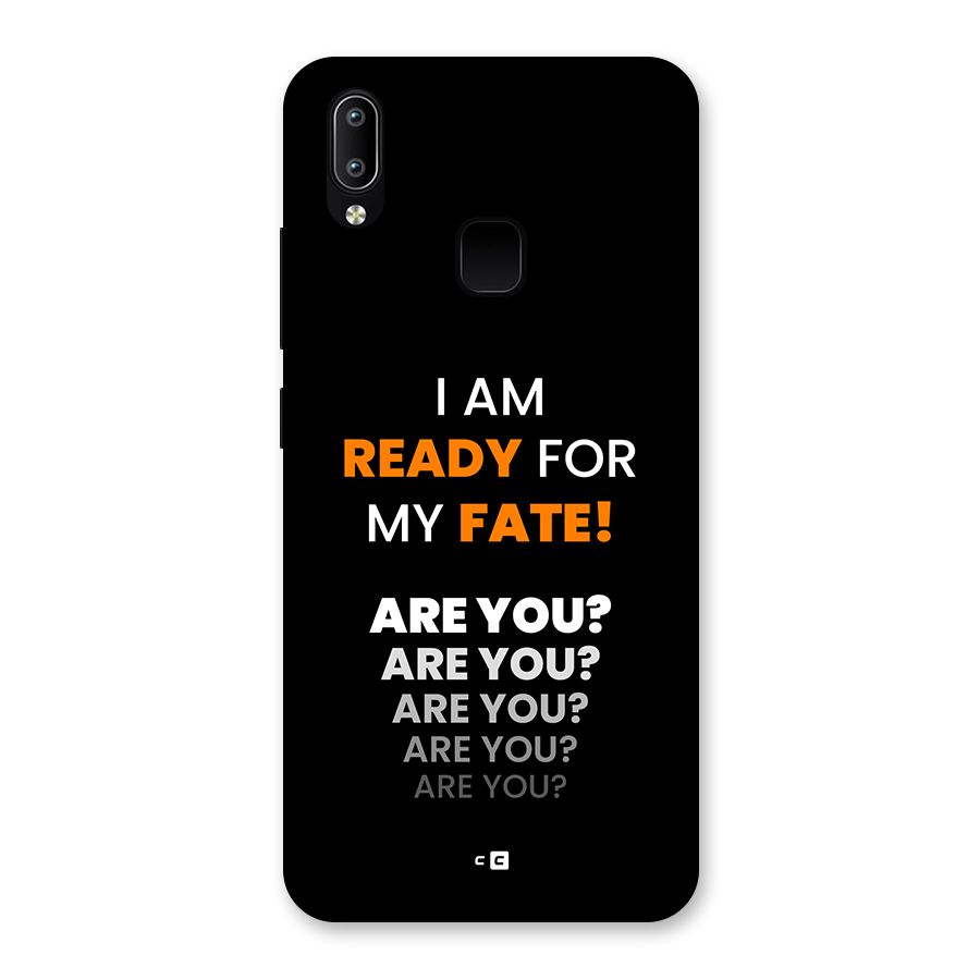 You Ready Back Case for Vivo Y93