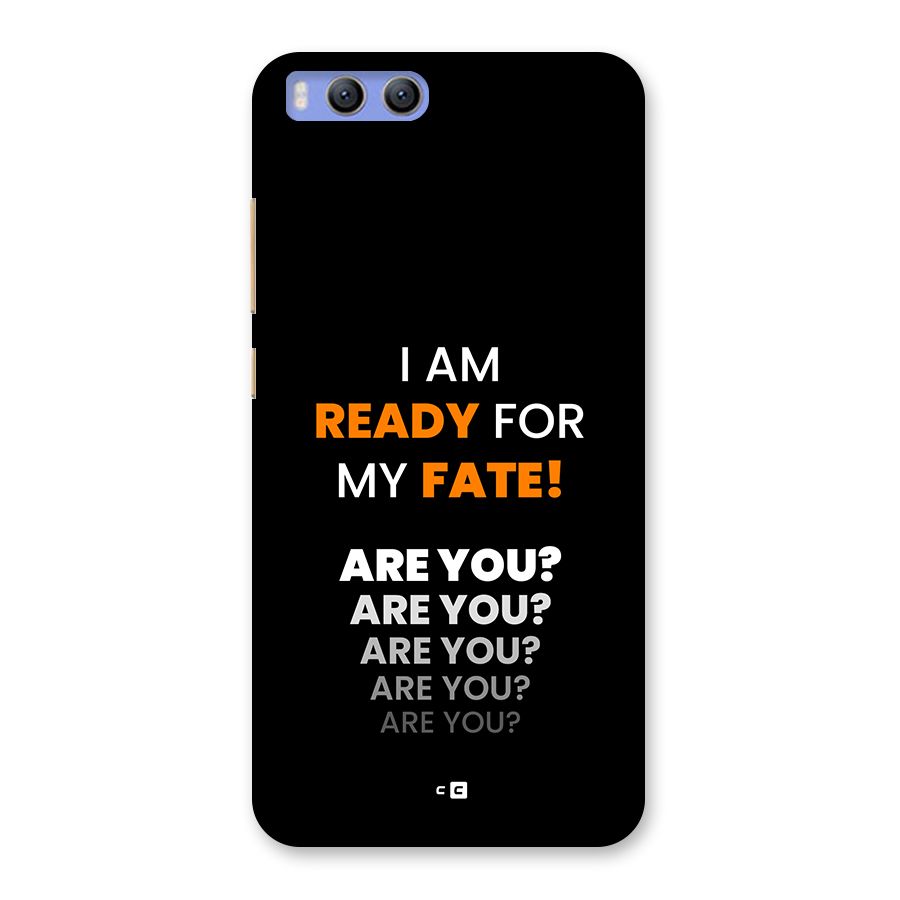 You Ready Back Case for Xiaomi Mi 6