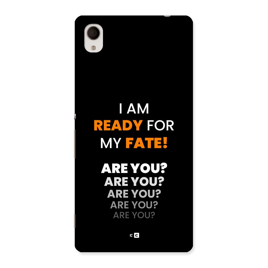 You Ready Back Case for Xperia M4 Aqua