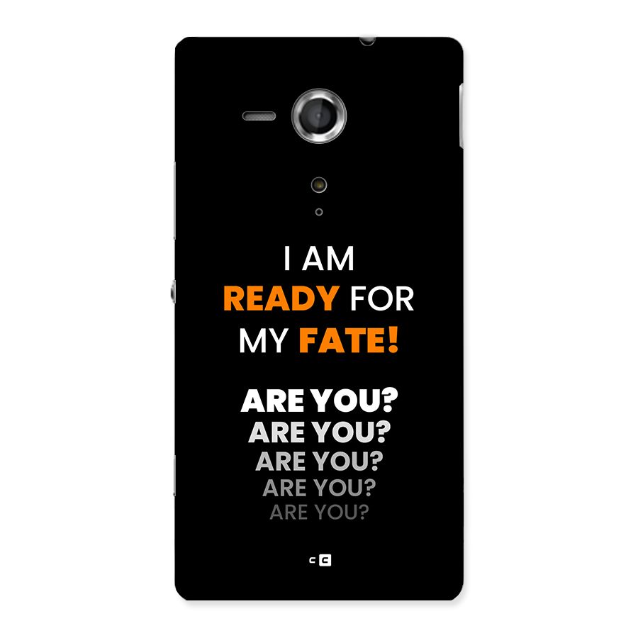 You Ready Back Case for Xperia Sp