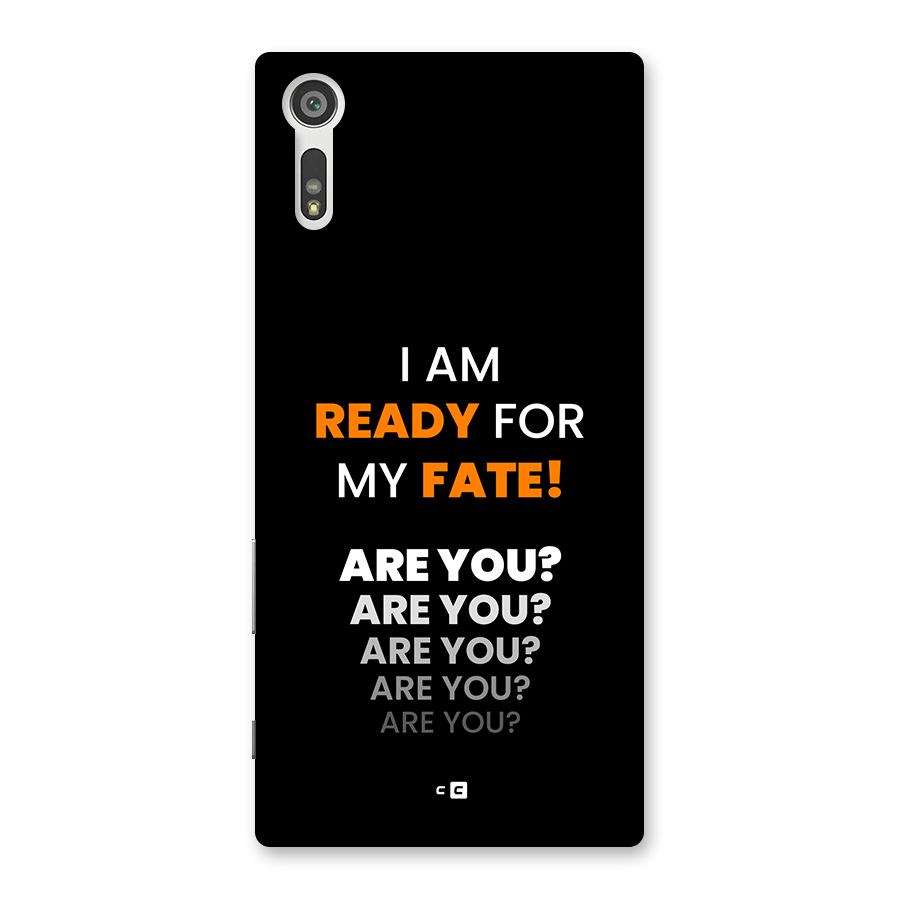 You Ready Back Case for Xperia XZ