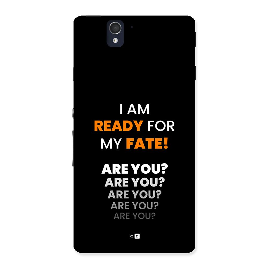 You Ready Back Case for Xperia Z