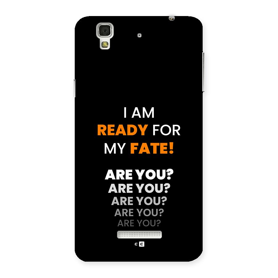 You Ready Back Case for YU Yureka Plus