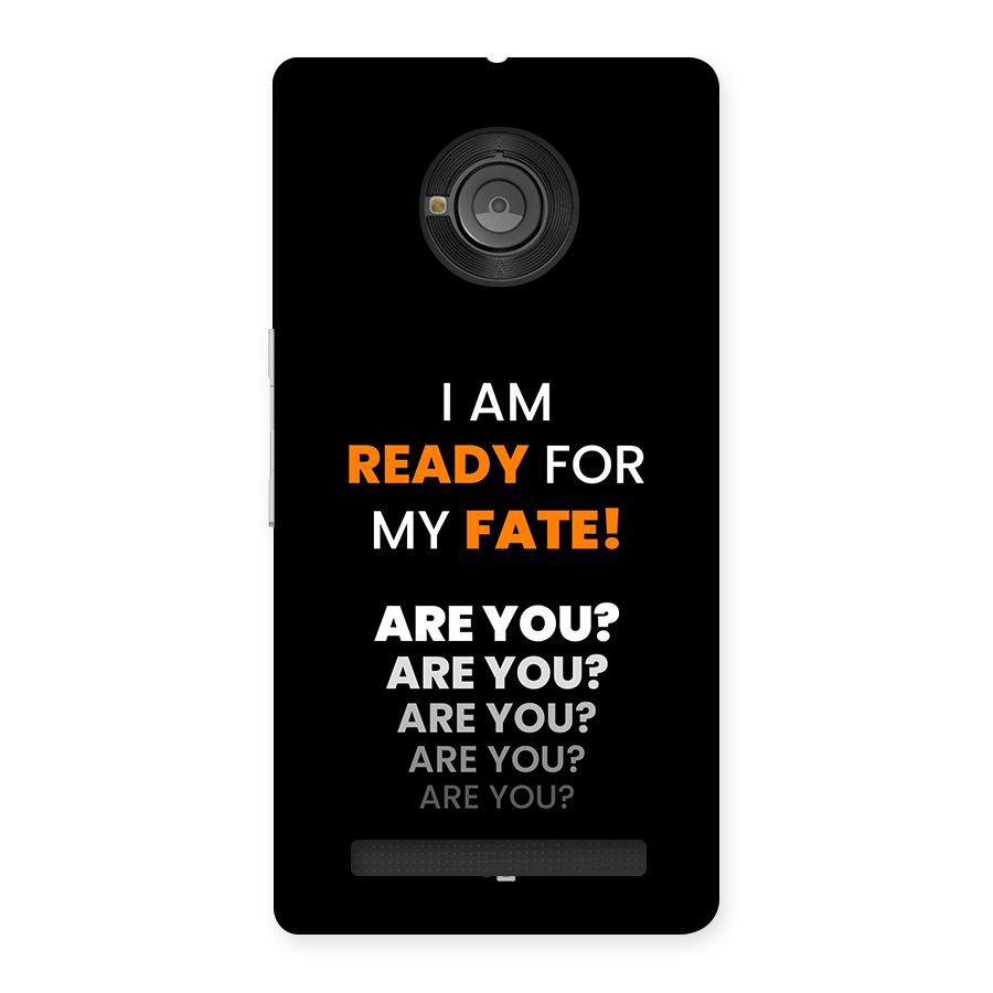 You Ready Back Case for Yuphoria