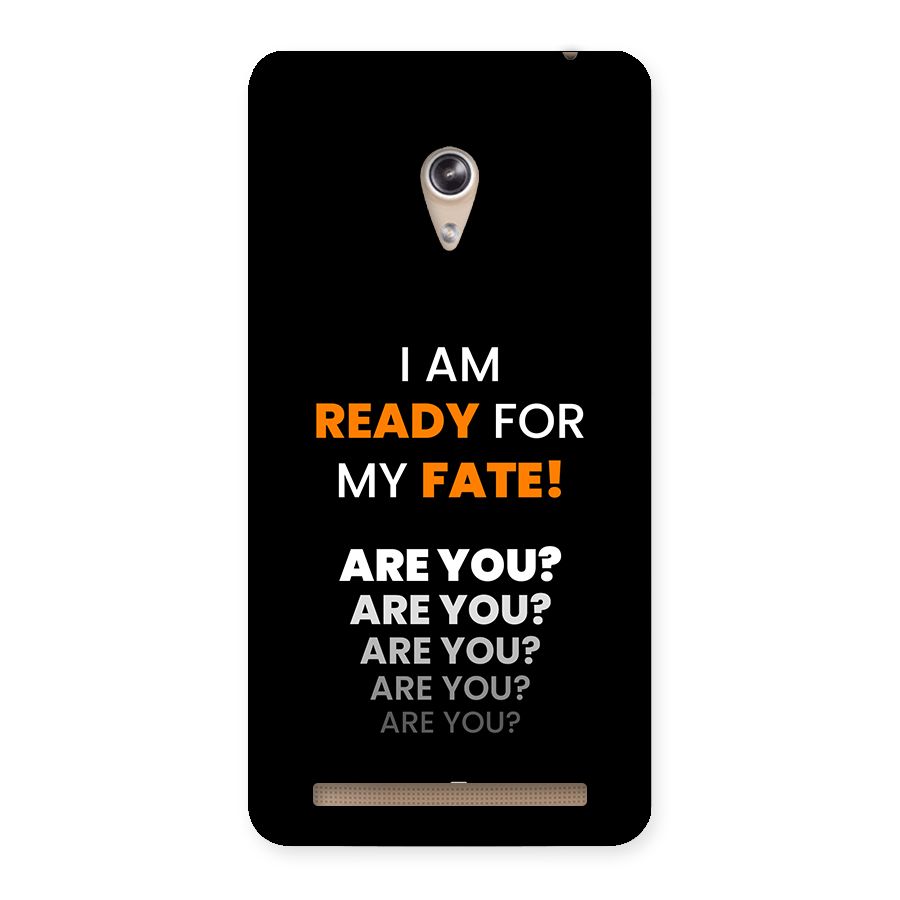 You Ready Back Case for Zenfone 6