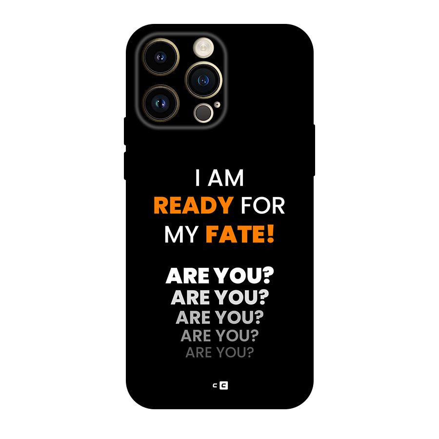 You Ready Back Case for iPhone 14 Pro Max