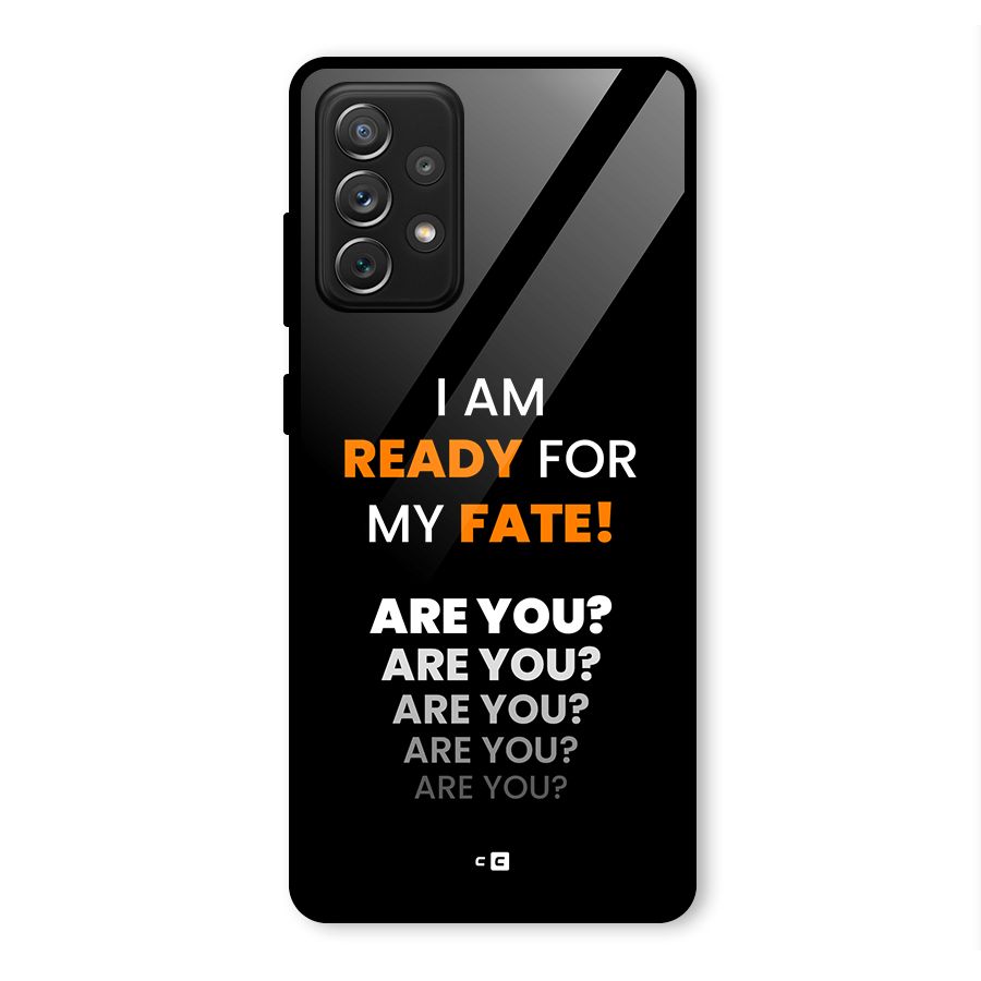 You Ready Glass Back Case for Galaxy A72