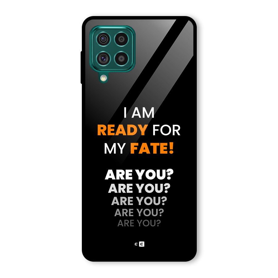 You Ready Glass Back Case for Galaxy F62