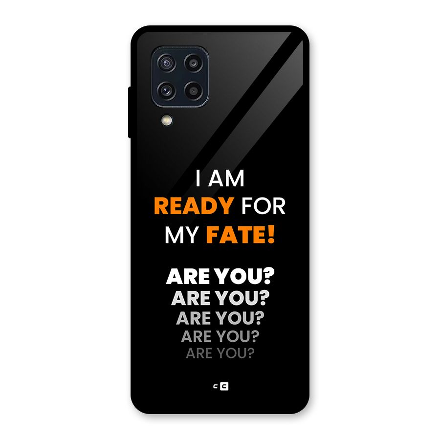 You Ready Glass Back Case for Galaxy M32