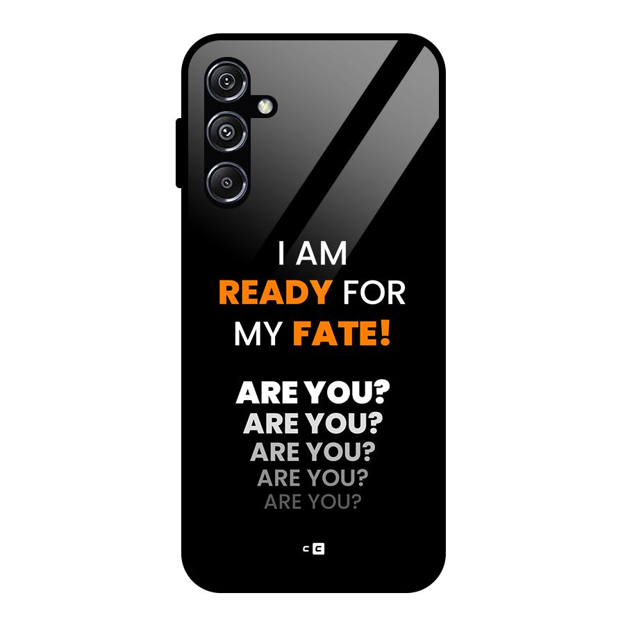 You Ready Glass Back Case for Galaxy M34 5G