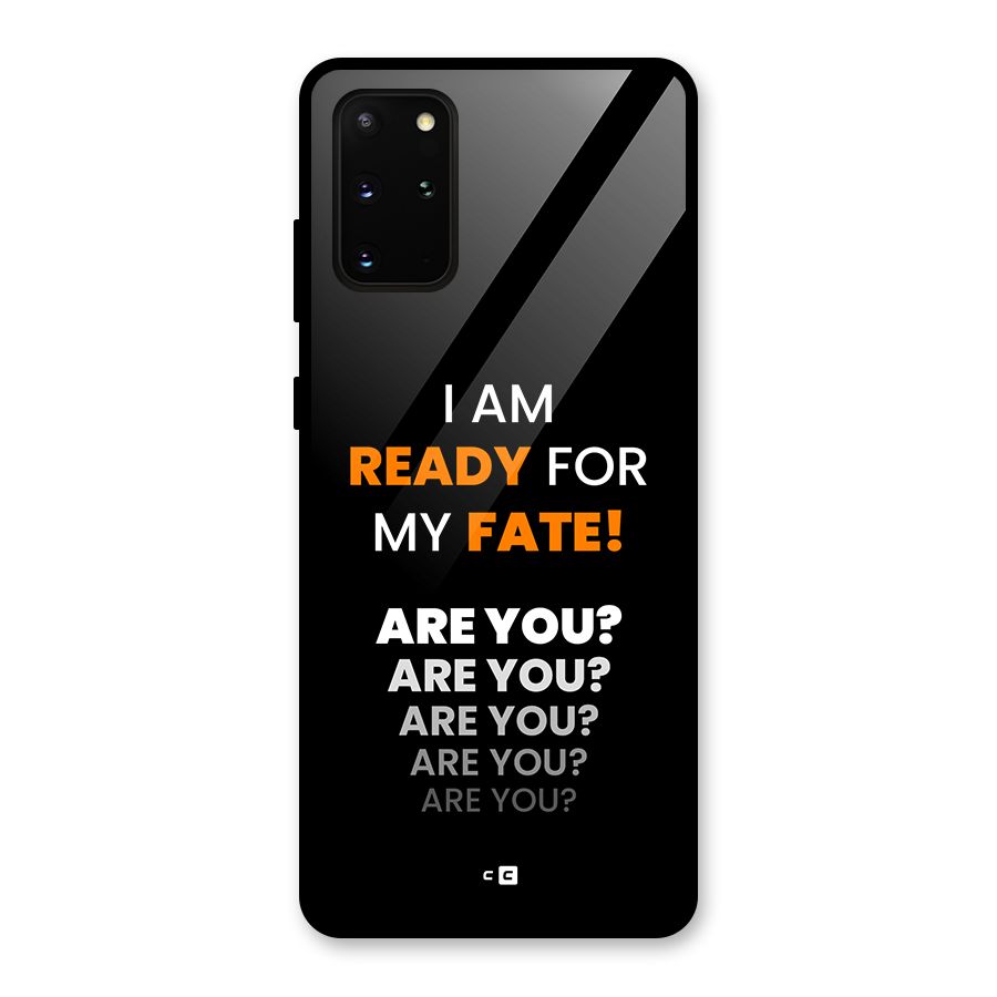 You Ready Glass Back Case for Galaxy S20 Plus