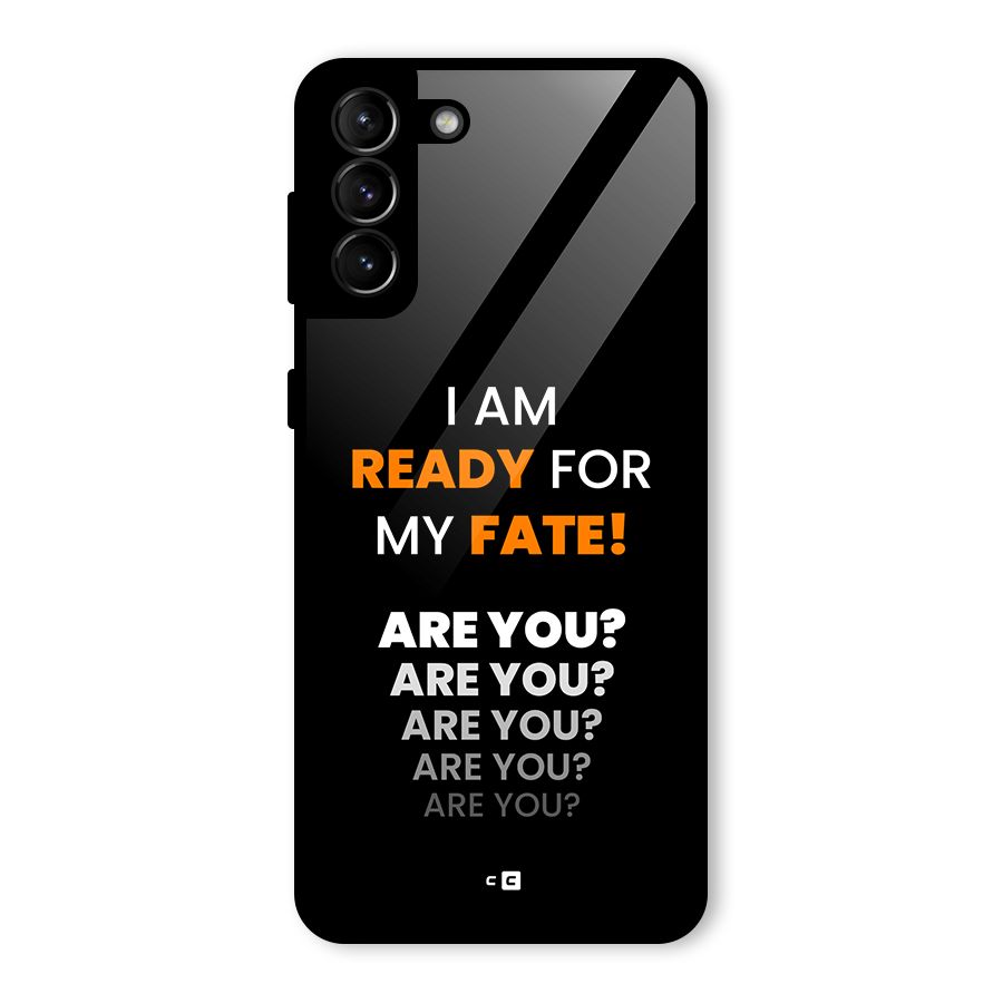 You Ready Glass Back Case for Galaxy S21 Plus