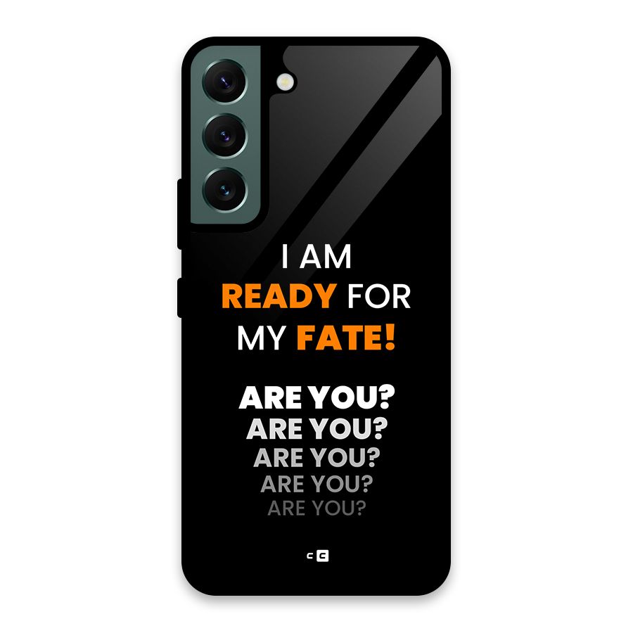 You Ready Glass Back Case for Galaxy S22 5G