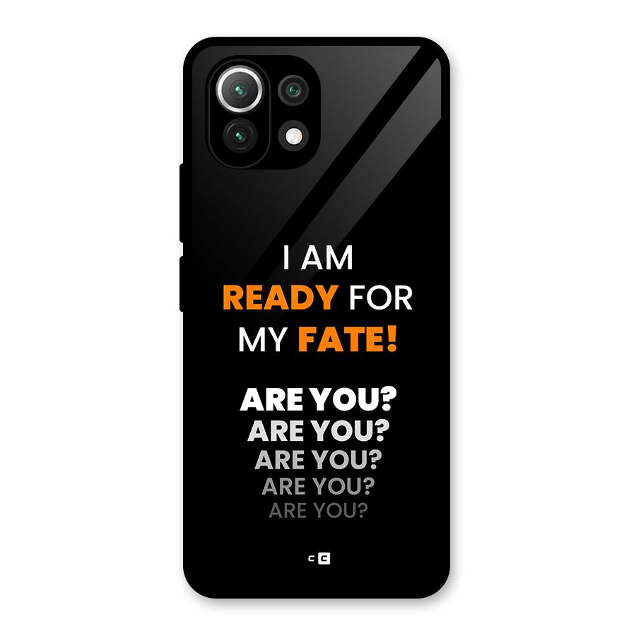 You Ready Glass Back Case for Mi 11 Lite NE 5G