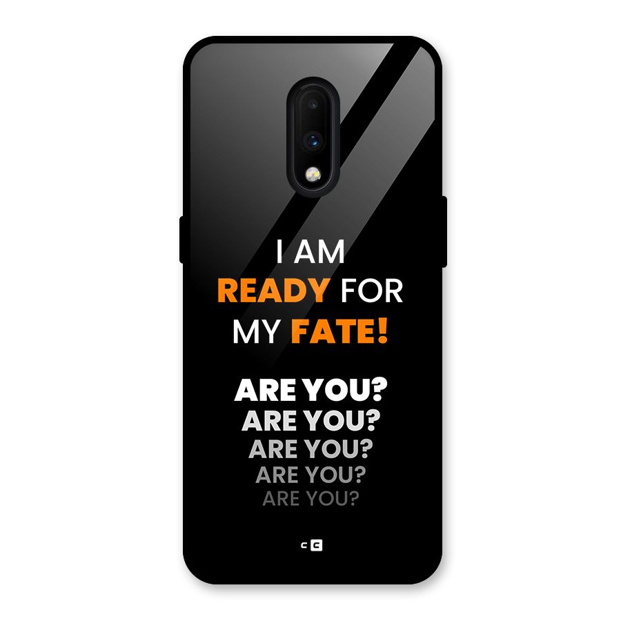 You Ready Glass Back Case for OnePlus 7