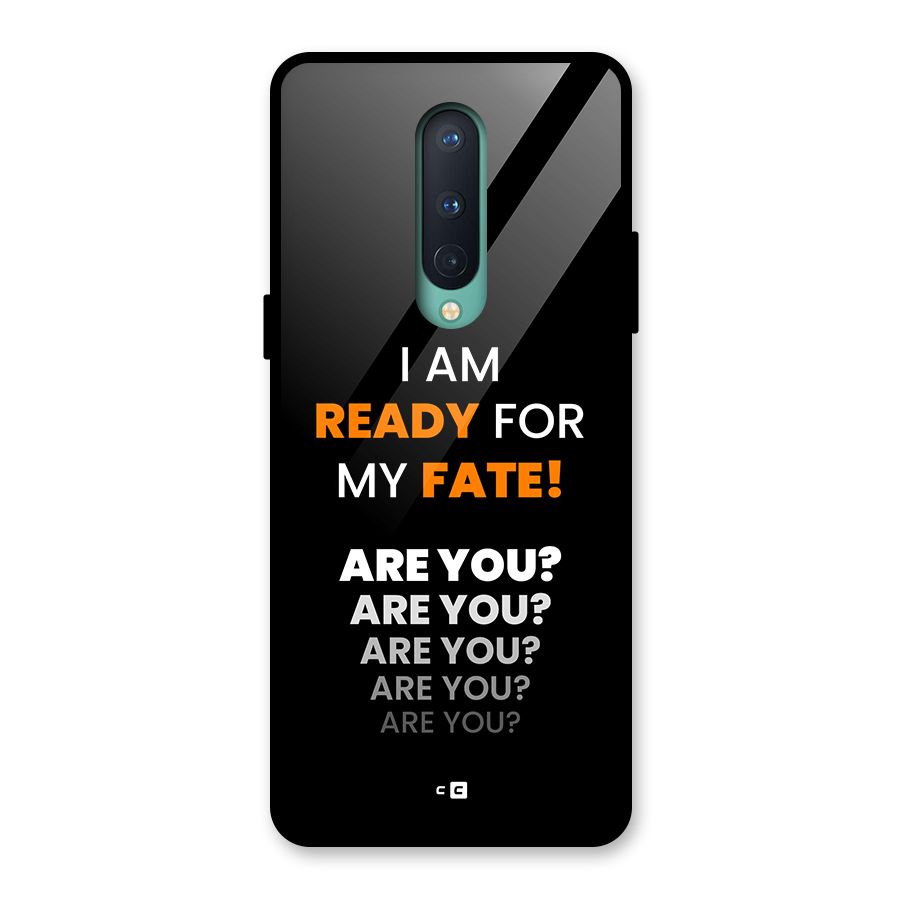 You Ready Glass Back Case for OnePlus 8