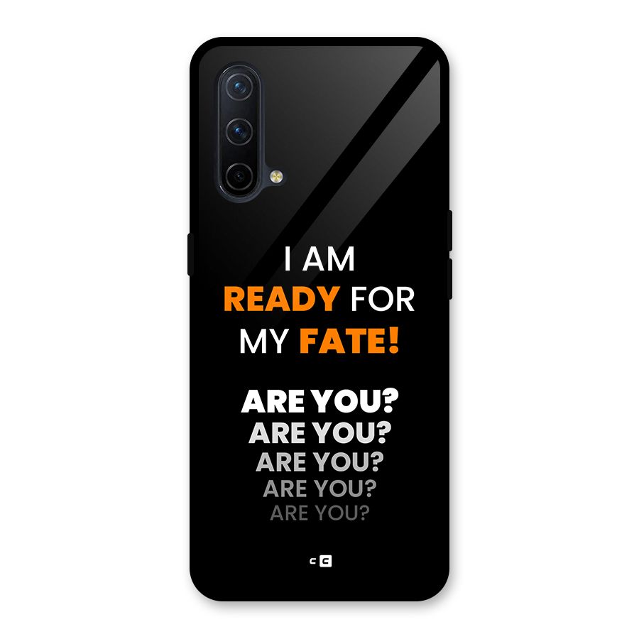 You Ready Glass Back Case for OnePlus Nord CE 5G