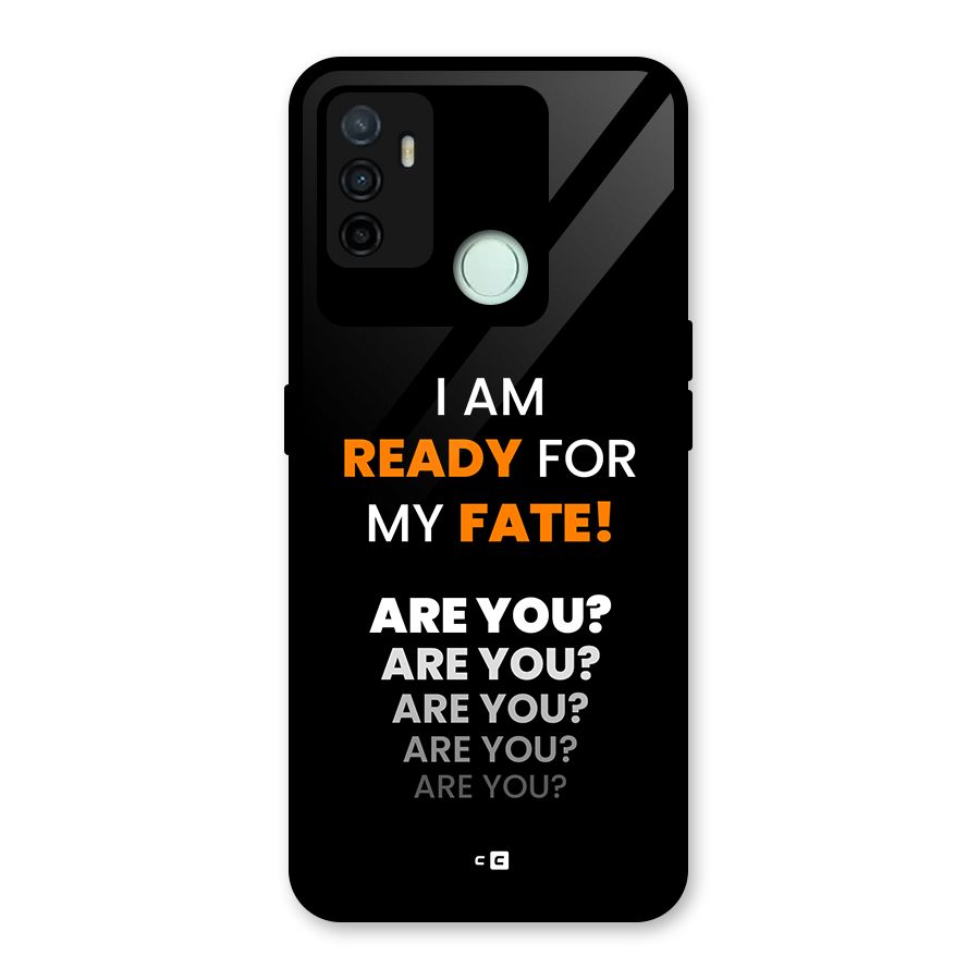 You Ready Glass Back Case for Oppo A53