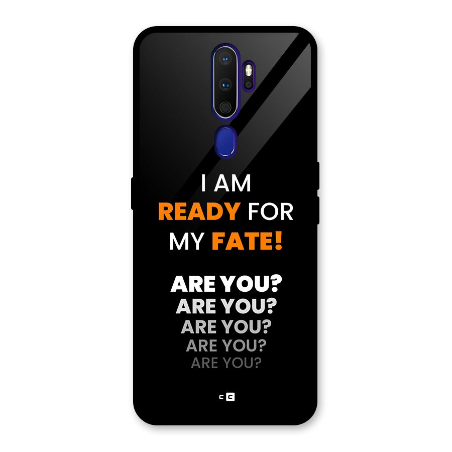 You Ready Glass Back Case for Oppo A9 (2020)