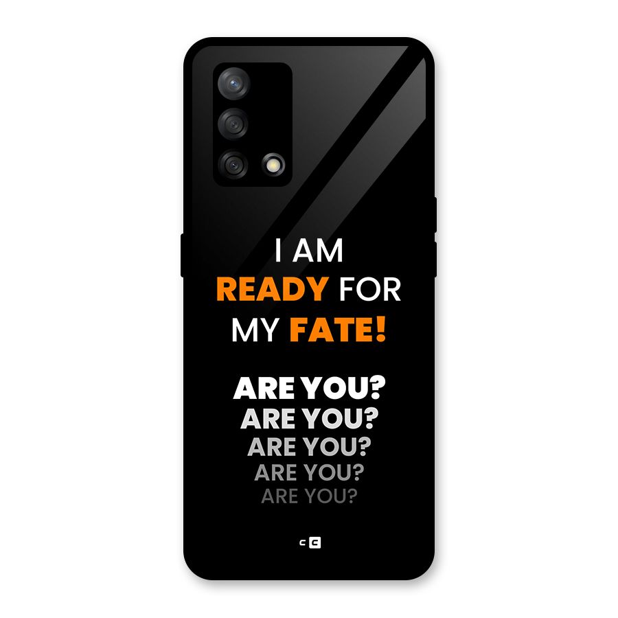 You Ready Glass Back Case for Oppo F19