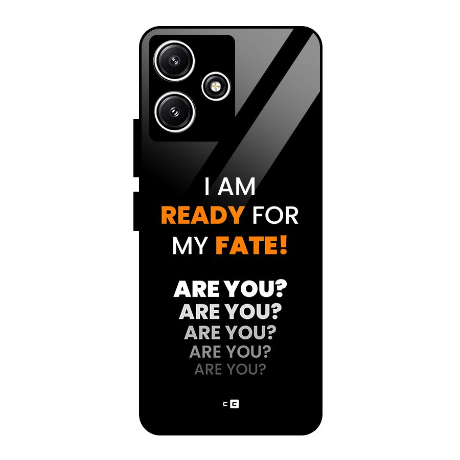 You Ready Glass Back Case for Poco M6 Pro