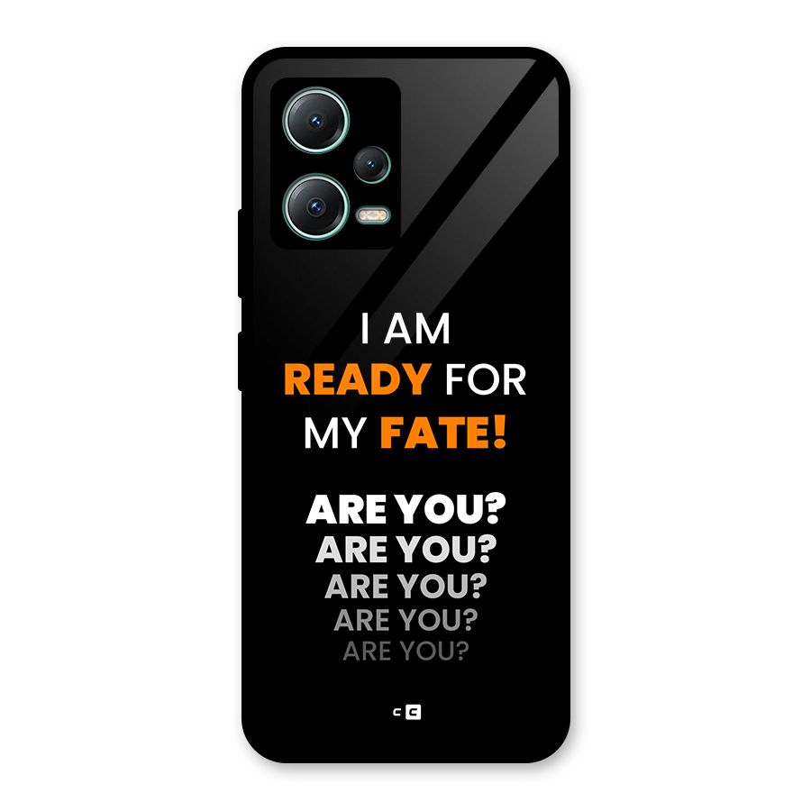 You Ready Glass Back Case for Poco X5