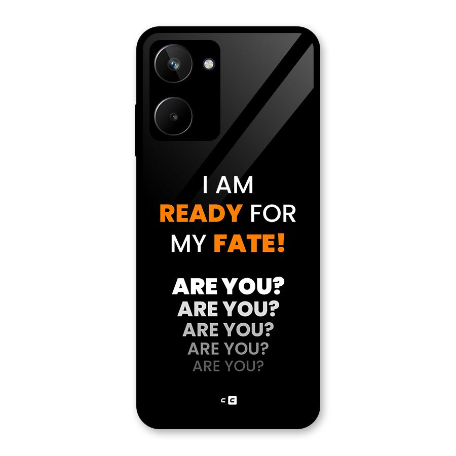 You Ready Glass Back Case for Realme 10