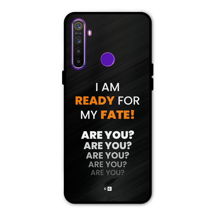 You Ready Glass Back Case for Realme 5s