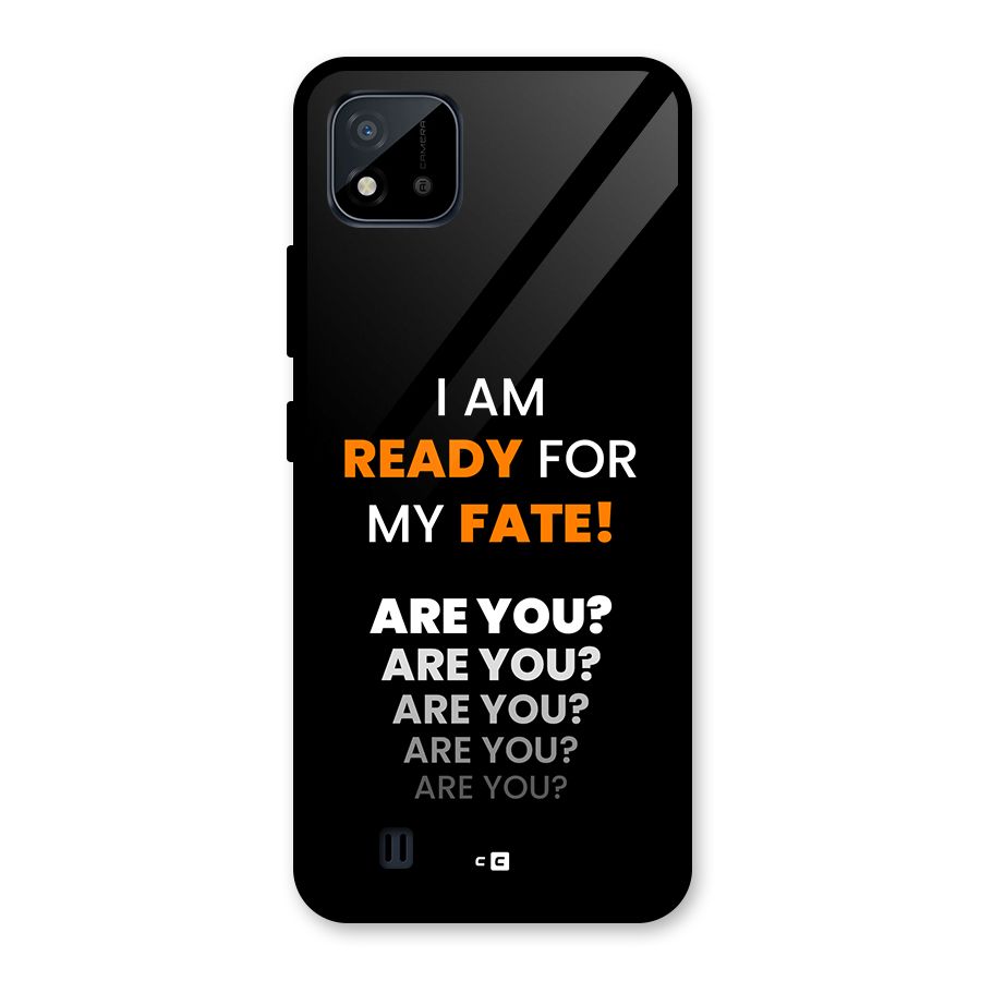 You Ready Glass Back Case for Realme C11 2021