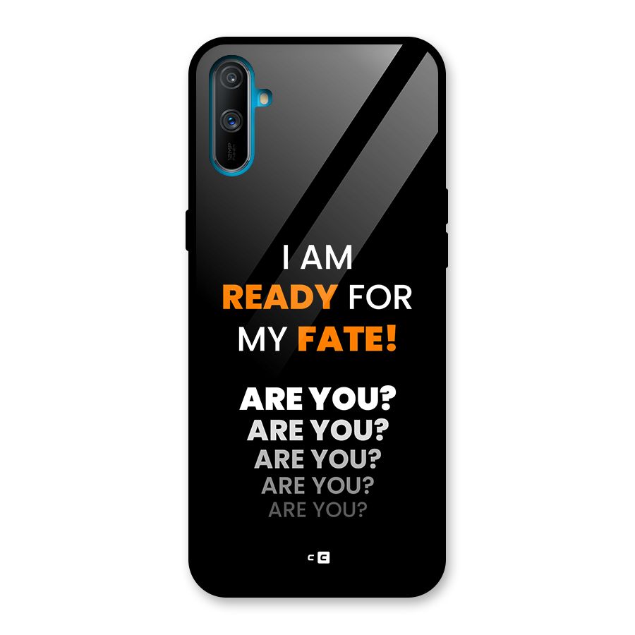 You Ready Glass Back Case for Realme C3