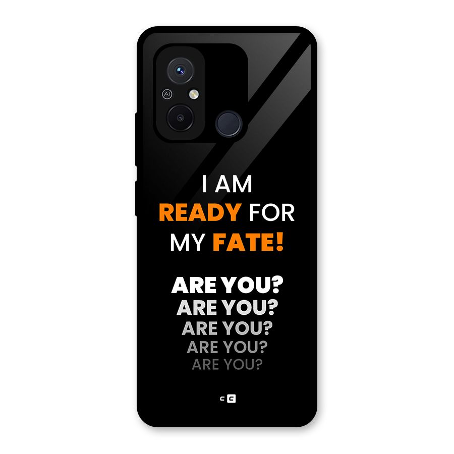 You Ready Glass Back Case for Redmi 12C