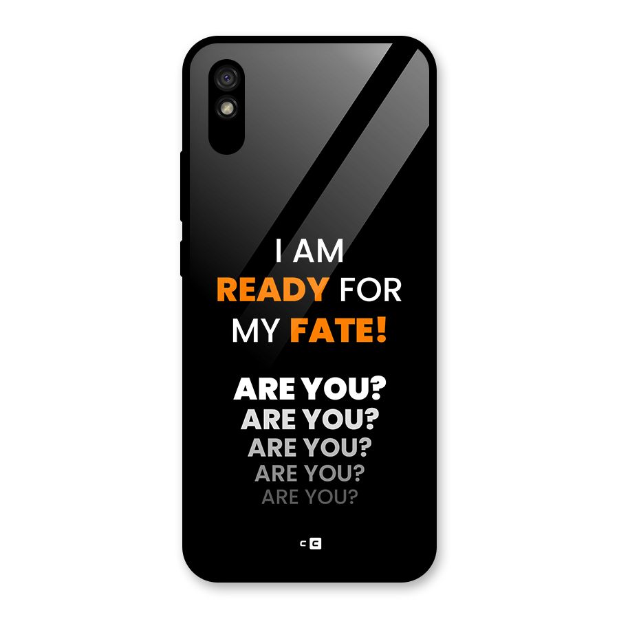You Ready Glass Back Case for Redmi 9A