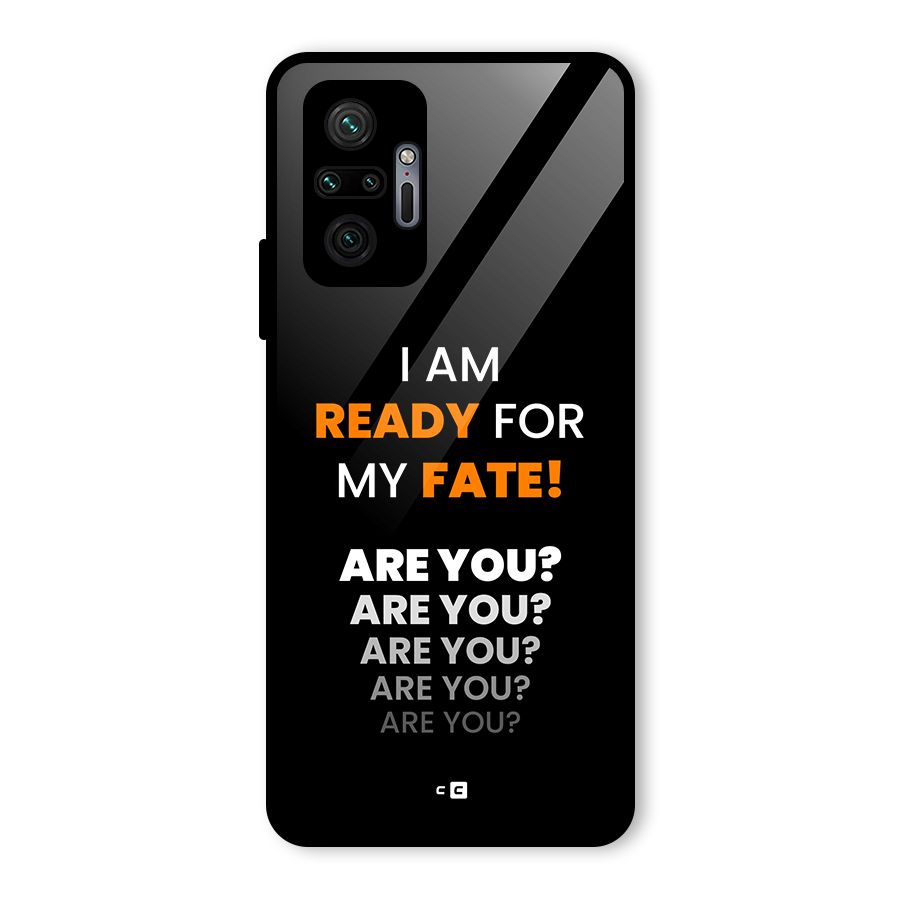 You Ready Glass Back Case for Redmi Note 10 Pro Max