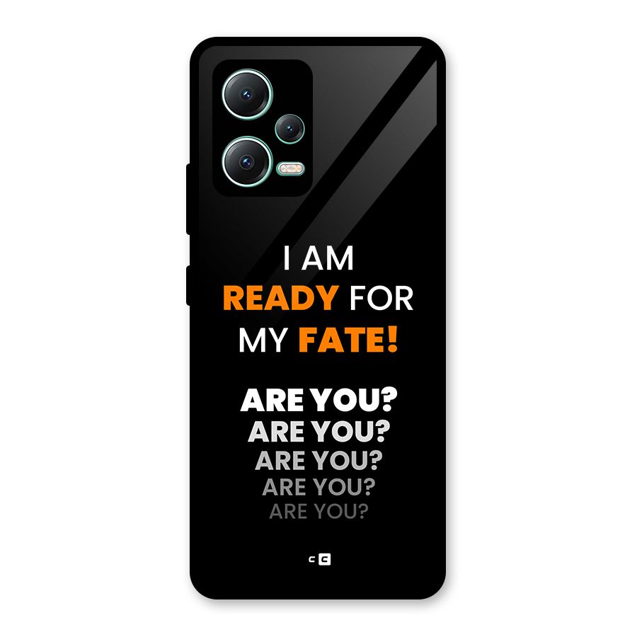 You Ready Glass Back Case for Redmi Note 12 5G